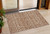 3' X 5' Terra Cotta And Beige Southwestern Washable Indoor Outdoor Area Rug - Terra Cotta, Beige