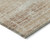 5' X 8' Copper Beige And Taupe Abstract Washable Indoor Outdoor Area Rug