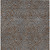 5' X 8' Brown And Light Blue Abstract Washable Indoor Outdoor Area Rug