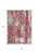 5' X 8' Burgundy And Ivory Abstract Washable Indoor Outdoor Area Rug