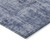 5' X 8' Blue And Ivory Abstract Washable Indoor Outdoor Area Rug - Blue, Ivory