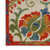 8' Ivory Orange Blue And Green Floral Indoor Outdoor Runner Rug - Ivory, Orange, Blue, Green
