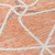 3' X 5' Salmon And Ivory Geometric Washable Indoor Outdoor Area Rug Contemporary Style - Salmon, Ivory Color
