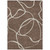3' X 5' Brown And Beige Abstract Washable Indoor Outdoor Area Rug Transitional Style - Brown, Beige Color