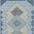 5' X 8' Denim Blue Gray And Brown Geometric Washable Indoor Outdoor Area Rug