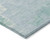 5' X 8' Sky Blue And Blue Abstract Washable Indoor Outdoor Area Rug