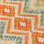 5' X 8' Beige Orange And Red Geometric Washable Indoor Outdoor Area Rug