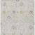 5' X 8' Silver Gray And Gold Oriental Washable Indoor Outdoor Area Rug