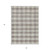 5' X 8' Taupe And Gray Plaid Washable Indoor Outdoor Area Rug - 608219072513