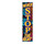 36" Blue Black And Yellow Solid Wood Never Stop The Beat Porch Sign