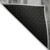 3' X 5' Gray and Black Abstract Washable Non Skid Indoor Outdoor Area Rug