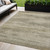 5' X 8' Taupe And Beige Abstract Washable Indoor Outdoor Area Rug - Taupe, Beige