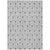 3' X 5' Silver And Gray Geometric Washable Indoor Outdoor Area Rug - 608219379605
