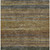 3' X 5' Brown And Gray Striped Washable Indoor Outdoor Area Rug