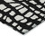 5' X 8' Black And Ivory Abstract Washable Indoor Outdoor Area Rug - Black, Ivory