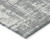 5' X 8' Gray And Ivory Abstract Washable Indoor Outdoor Area Rug Transitional Style - Gray, Ivory Color