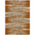 5' X 8' Brown Gray And Ivory Striped Washable Indoor Outdoor Area Rug