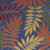 4' X 6' Orange Green And Blue Indoor Outdoor Area Rug