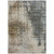 5' X 8' Beige Brown And Gray Abstract Washable Indoor Outdoor Area Rug