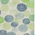 5' X 8' Navy Blue Lime Green And Ivory Geometric Washable Indoor Outdoor Area Rug