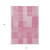 5' X 8' Pink And Blush Striped Washable Indoor Outdoor Area Rug
