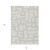5' X 8' Ivory And Beige Abstract Washable Indoor Outdoor Area Rug Transitional Style - Ivory, Beige Color