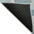 5' X 8' Teal Blue Geometric Washable Indoor Outdoor Area Rug