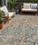 5' X 8' Beige And Copper Abstract Washable Indoor Outdoor Area Rug