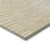 2' X 3' Wheat Abstract Washable Non Skid Indoor Outdoor Area Rug