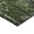 3' X 5' Green Artichoke Green And Lime Green Abstract Washable Indoor Outdoor Area Rug