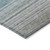 5' X 8' Sky Blue Striped Washable Indoor Outdoor Area Rug - Sky Blue