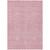 5' X 8' Pink And Ivory Chevron Washable Indoor Outdoor Area Rug