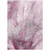 3' X 5' Pink Abstract Washable Non Skid Indoor Outdoor Area Rug - Pink