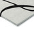 3' X 5' White And Black Abstract Washable Indoor Outdoor Area Rug
