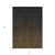 3' X 5' Gray And Brown Abstract Washable Indoor Outdoor Area Rug