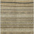 5' X 8' Chocolate And Taupe Striped Washable Indoor Outdoor Area Rug