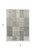 3' X 5' Beige Ivory And Taupe Striped Washable Indoor Outdoor Area Rug - 880016411577