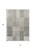 3' X 5' Beige Ivory And Taupe Striped Washable Indoor Outdoor Area Rug
