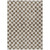 3' X 5' Brown And Ivory Geometric Washable Indoor Outdoor Area Rug - Brown, Ivory