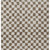 3' X 5' Brown And Ivory Geometric Washable Indoor Outdoor Area Rug - Brown, Ivory