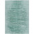 5' X 8' Aqua And Teal Blue Abstract Washable Indoor Outdoor Area Rug