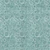 5' X 8' Teal Blue And Aqua Floral Washable Indoor Outdoor Area Rug
