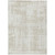 5' X 8' Ivory And Beige Abstract Washable Indoor Outdoor Area Rug Transitional Style - Ivory, Beige Color