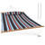 Blue Red And White Striped Double Hammock