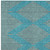 5' X 8' Teal Blue And Pink Geometric Washable Indoor Outdoor Area Rug