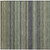 2' X 3' Sage Striped Washable Non Skid Indoor Outdoor Area Rug