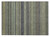 2' X 3' Sage Striped Washable Non Skid Indoor Outdoor Area Rug