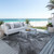 3' X 5' Gray Abstract Washable Non Skid Indoor Outdoor Area Rug Transitional Style - Gray Color