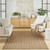 4' X 6' Natural And Beige Geometric Indoor Outdoor Area Rug