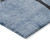 3' X 5' Denim Blue And Charcoal Horse Washable Indoor Outdoor Area Rug